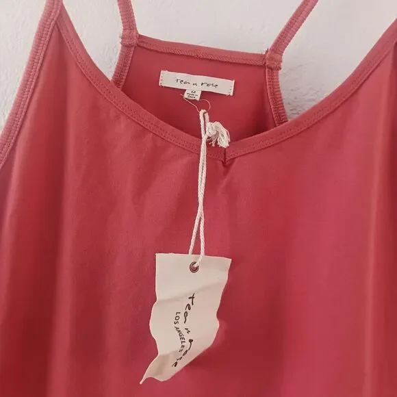 Tea n Rose short overall spaguetti strap size M - Picture 3 of 5